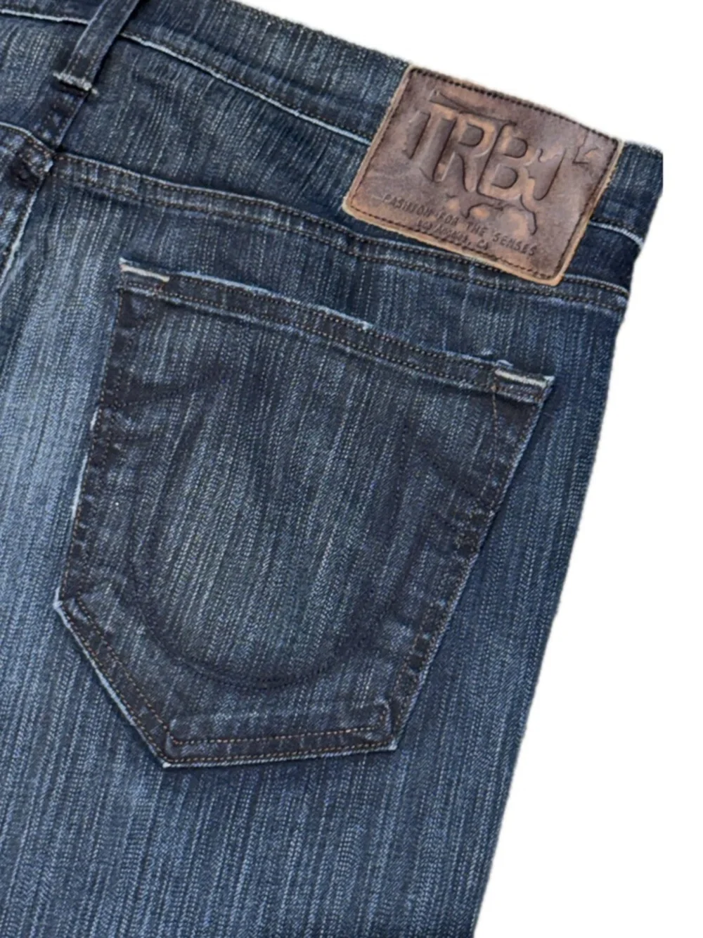 👖🎸 TRUE‎ RELIGION Bobby Straight Dark Wash | Made In USA | Men's Sz 38X34